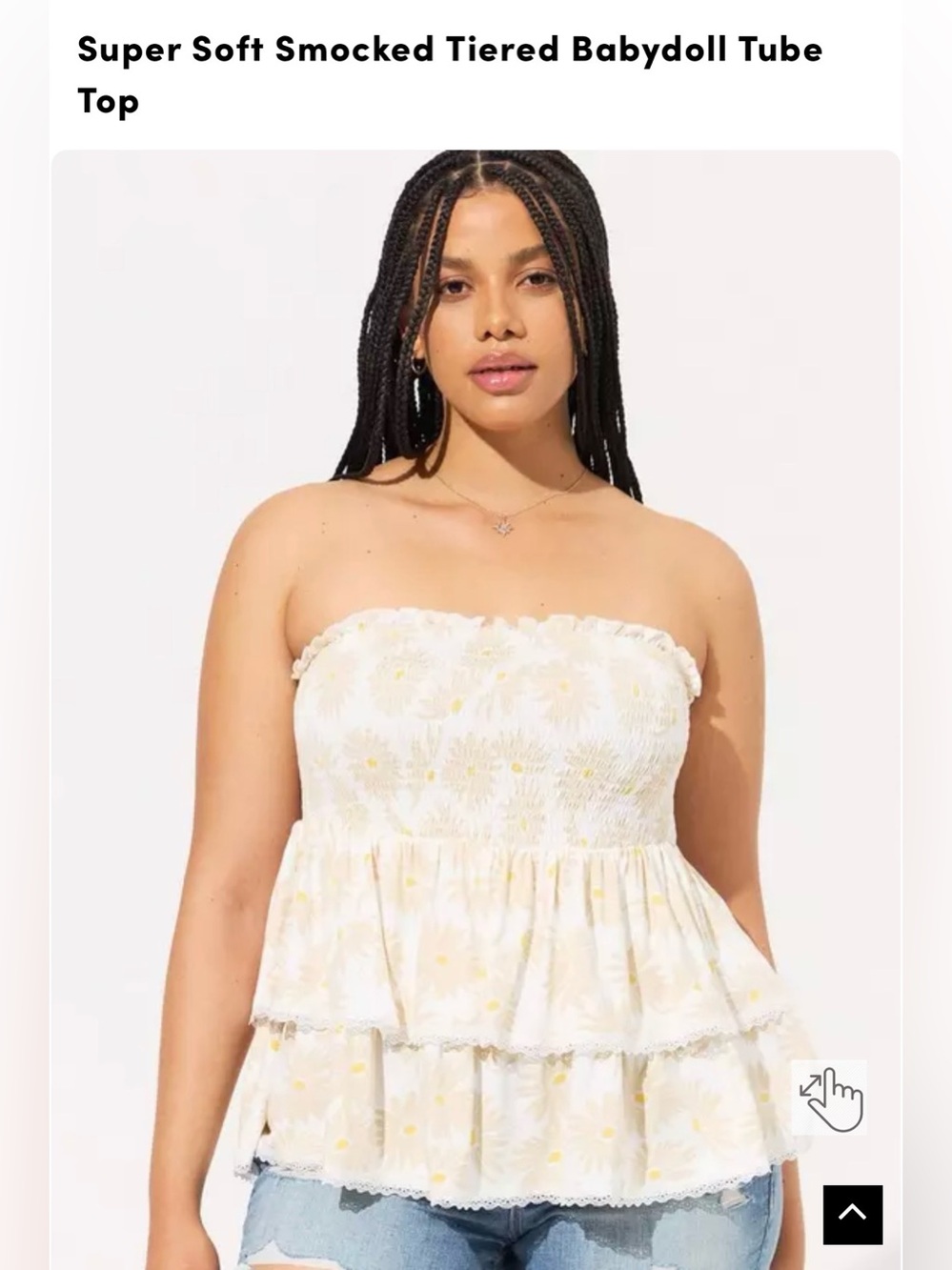Torrid Size 4 Tube Top